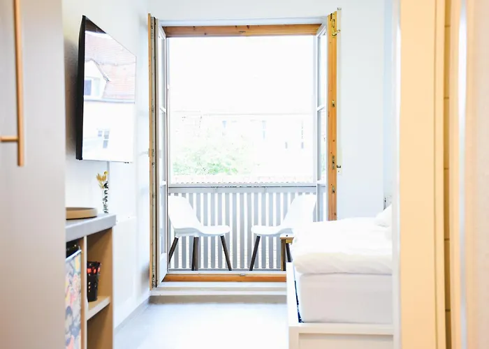 Zentral In - 2 Gaeste - Balkon - Ruhig 公寓 肯普滕